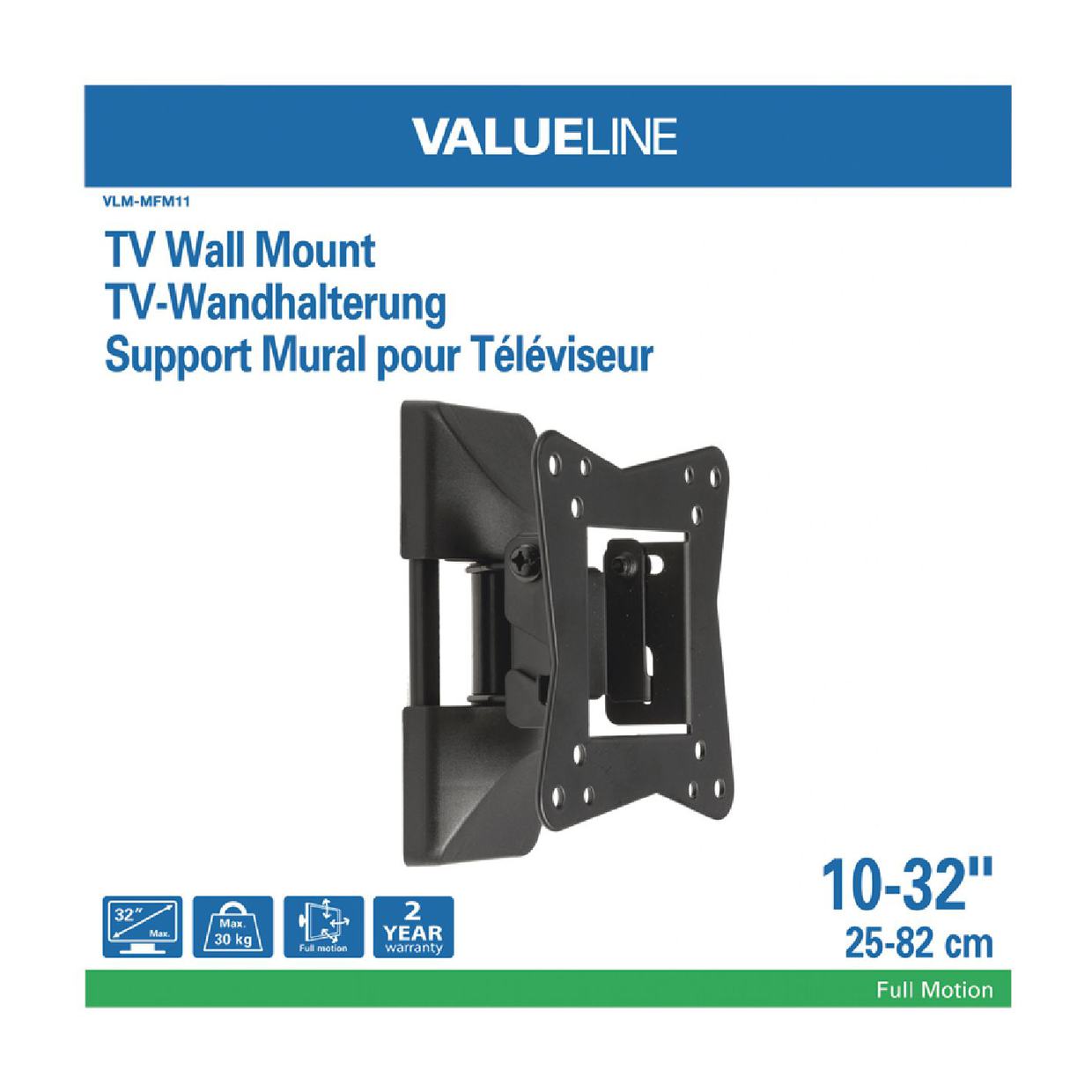 TV-wandbeugel draaibaar 10 tot 32 inch VLM-MFM11