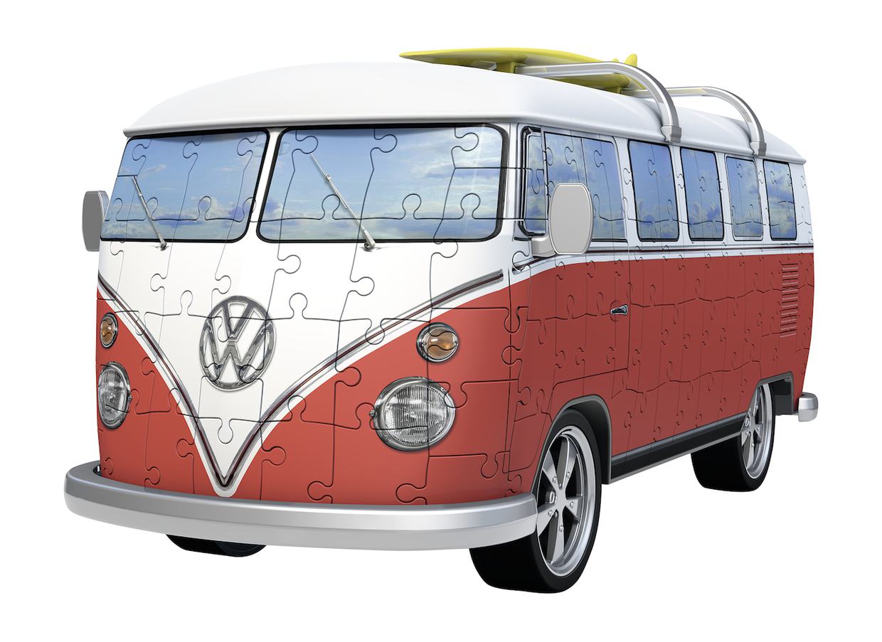 Volkswagen bus T1 bulli  3D puzzel  162 stukjes