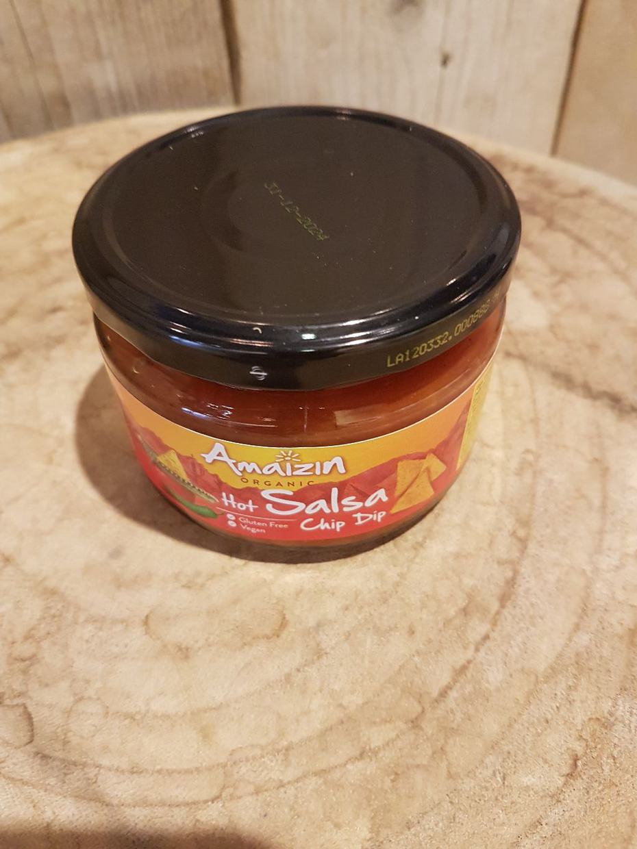 Hot salsa dip saus