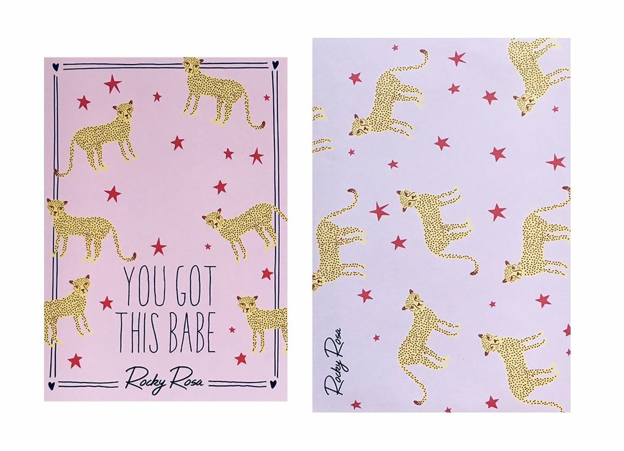 You got this babe card set Multi-color