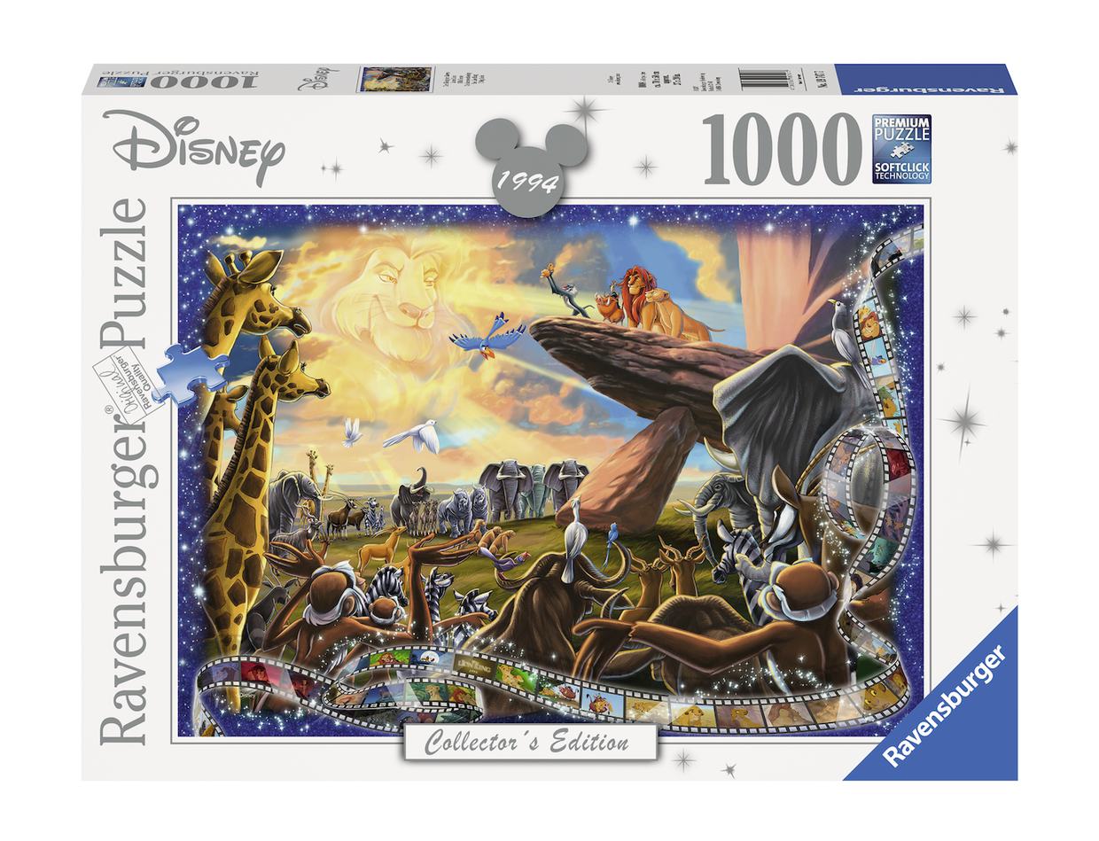 Puzzel Disney The Lion King  Legpuzzel  1000 stukjes