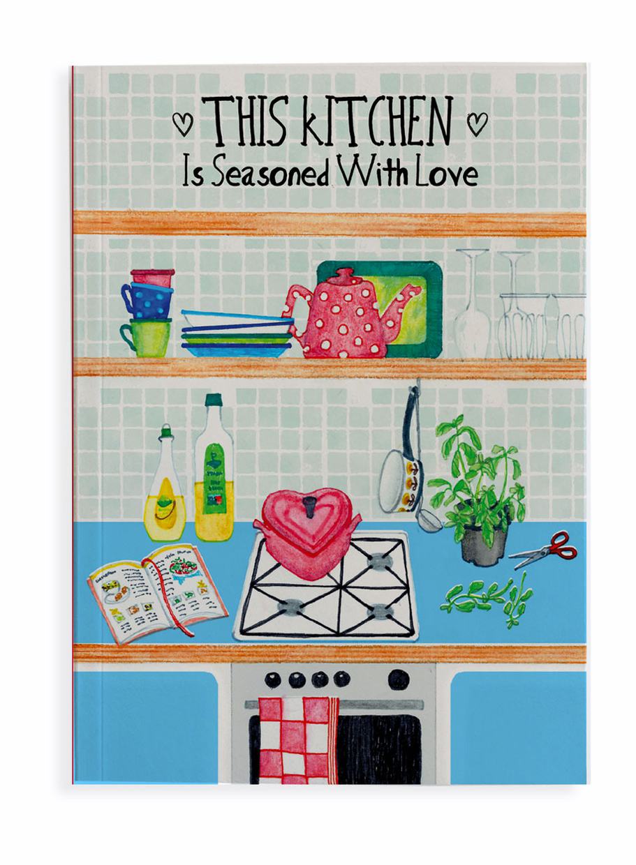 Notitieboek A6 Paint Kitchen