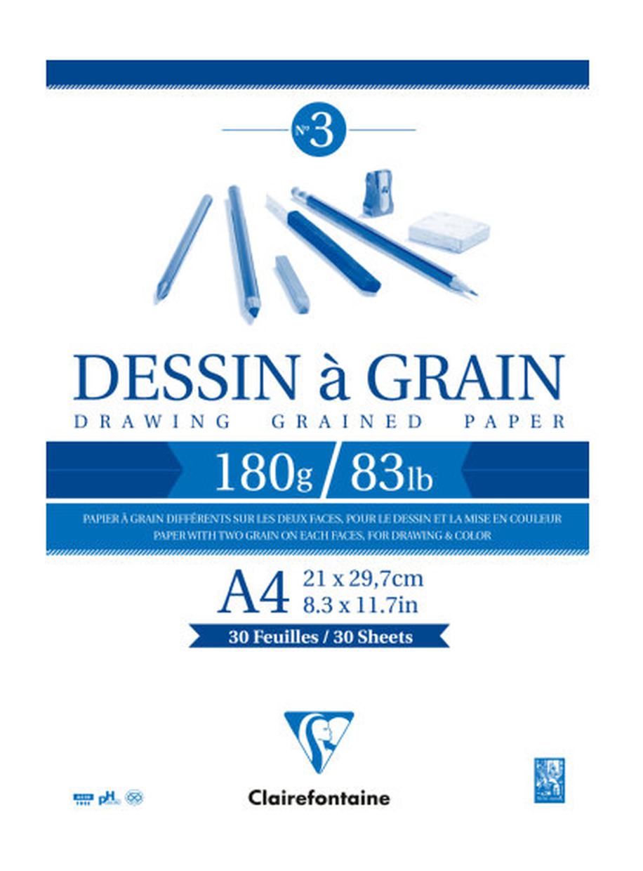 Dessin a Grain, A3 blok tekenpapier 180 gram