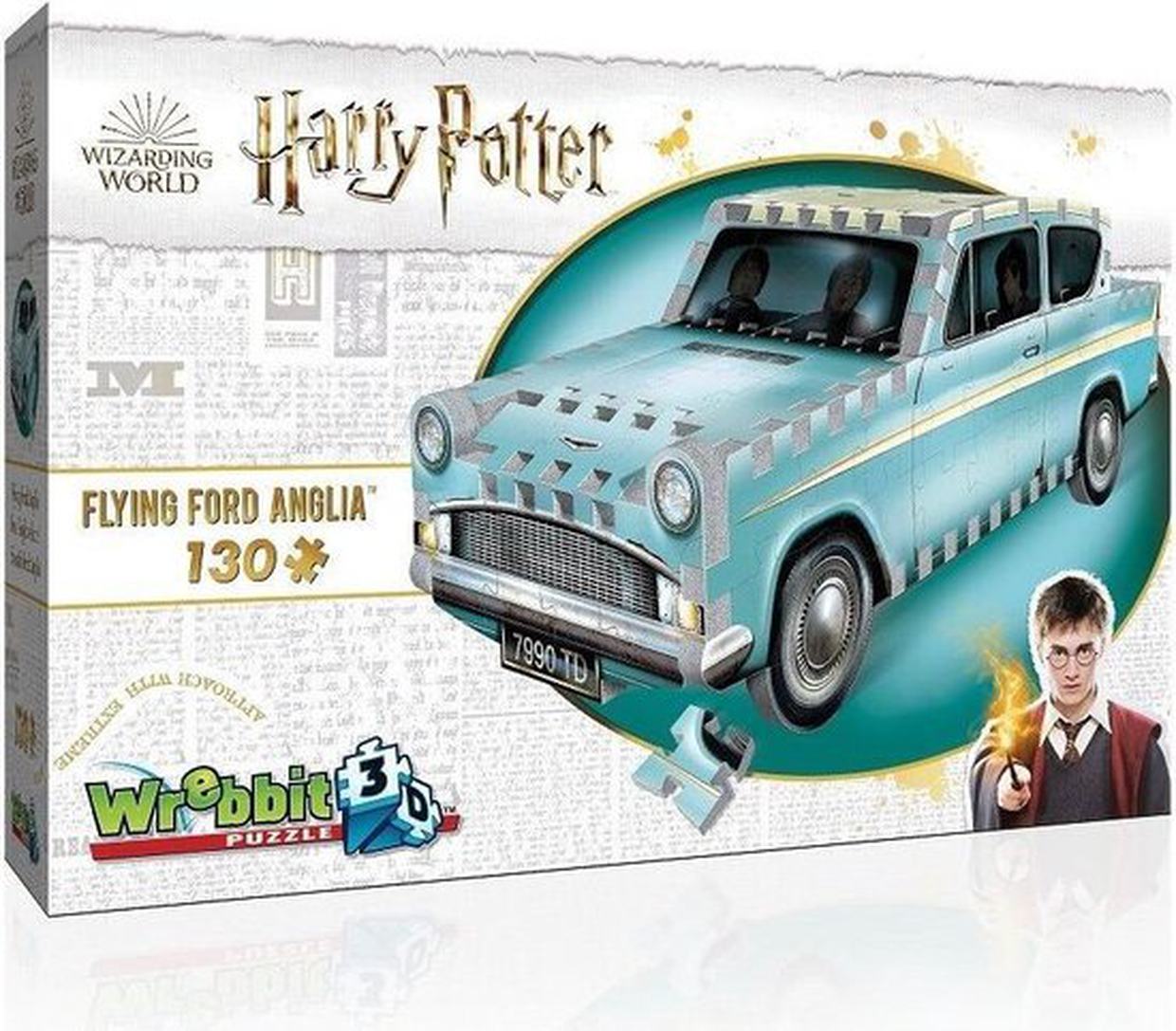 Puzzel: 3D Flying Ford Harry Potter (130)
