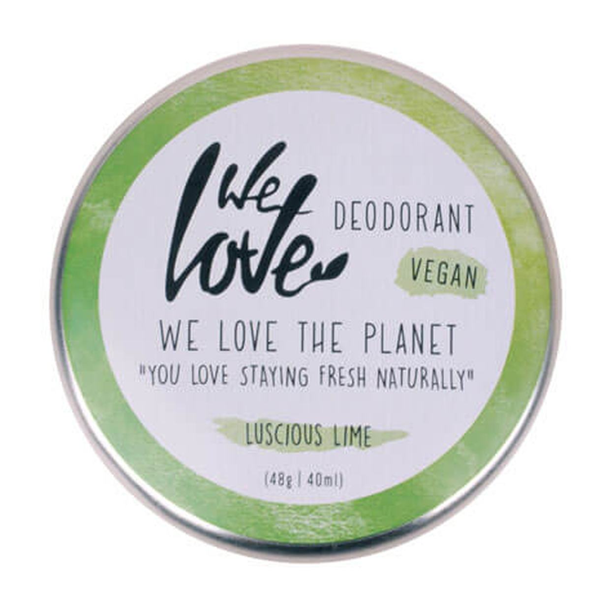 we love deodorant, Luscious Lime