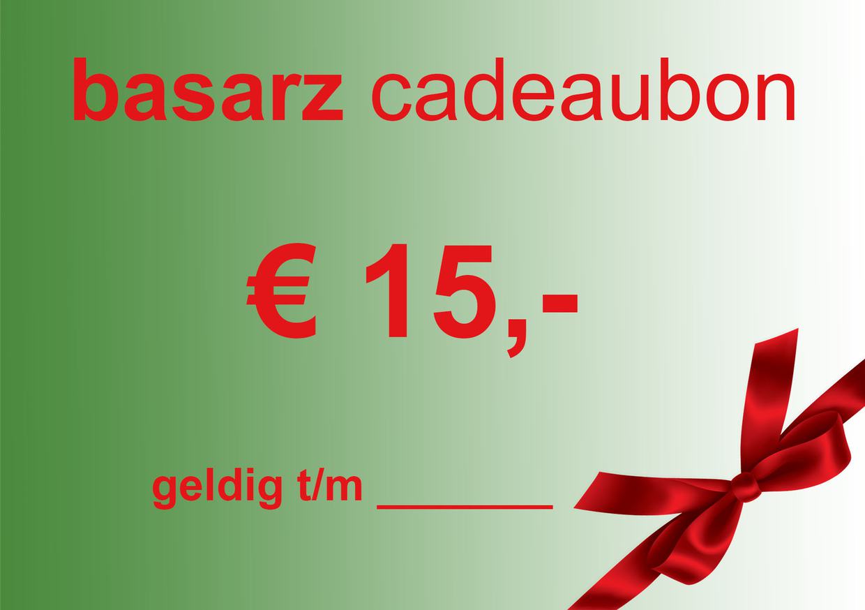 Cadeaubon 15 euro