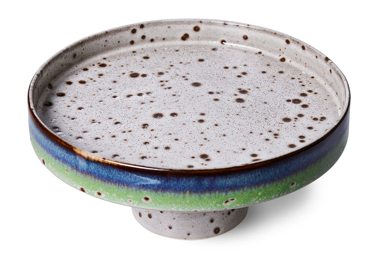 70s ceramics: bowl on base, comet