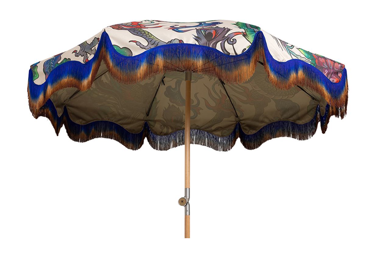 Beach umbrella 'traditional blend'