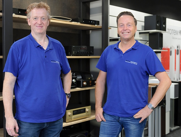 Ronnie Smits & Peter van Tuijl, eigenaren Audio Expert